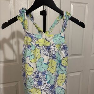 Gymboree Blue and Green Patterned Top